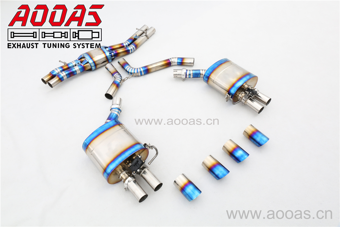 Audi S8 D4 12-17 4.0t    Titanium /Valvetronic Catback System
